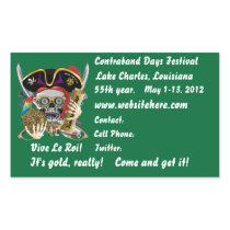 Pirate Days Lake Charles Louisiana. 30 Colours Sticker