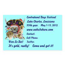 Pirate Days Lake Charles, Louisiana. 30 Colours Rectangular Sticker