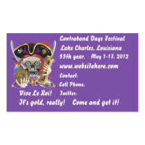 Pirate Days Lake Charles Louisiana. 30 Colours Sticker