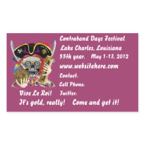 Pirate Days Lake Charles, Louisiana. 30 Colours Sticker