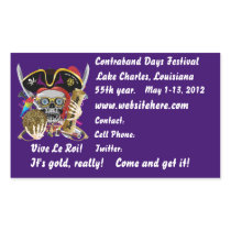 Pirate Days Lake Charles, Louisiana. 30 Colours Stickers