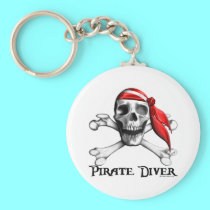 Pirate Diver Keychain