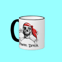 Pirate Diver Mug
