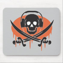 Pirate DJ mousepads