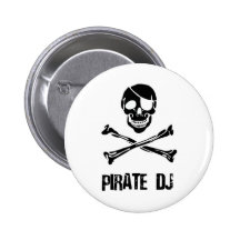 Pirate DJ Pin