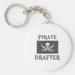 Pirate Drafter Key Chains