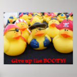 Pirate Duckies Poster
