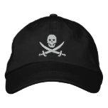 Pirate embroidered hats