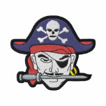 Pirate embroidered shirts