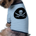 Pirate Flag pet clothing