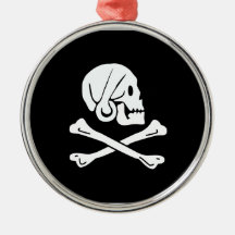 Pirate Flag - Jolly Roger Ornament