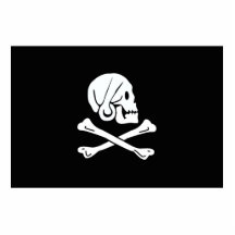 Pirate Flag - Jolly Roger Photo Cutout
