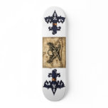 Pirate Fleur-de-lis skateboards