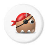 Pirate Gaming Icon magnets