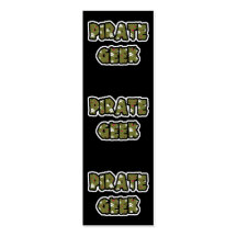 Pirate Geek Bookmark Business Card