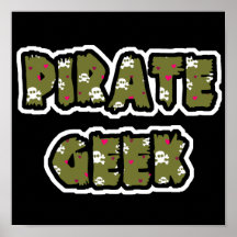 Pirate Geek Print
