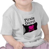Pirate Girrrl T Shirts