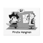 Pirate Hangman Postcard