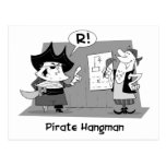 Pirate Hangman Postcard
