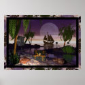 Pirate Island by David Wilder posters