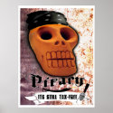 Pirate Jake ~ Piracy Poster posters