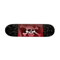 Pirate Jolly Roger Skateboard