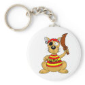 Pirate key chain keychains