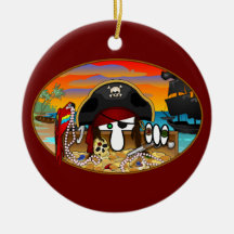 Pirate Kilroy Ornament