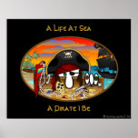 Pirate Kilroy Poster posters