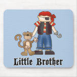 Pirate Little Brother mousepads