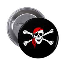 Pirate_Magnet4 Pinback Button