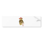 Pirate Monkey Bumper Sticker
