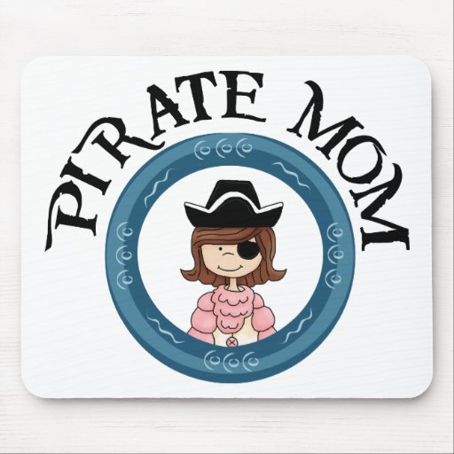 Pirate Mum Mousepad