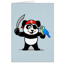 Pirate Panda Cards