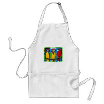PIRATE PARROTS APRONS