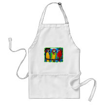 PIRATE PARROTS APRONS