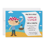 Pirate Party Birthday Invitation