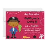 Pirate Party Birthday Invitation