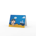Pirate Party birthday invitation card