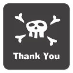 Pirate party favour thank you seals/labels stickers