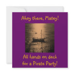 Pirate Party Invitations