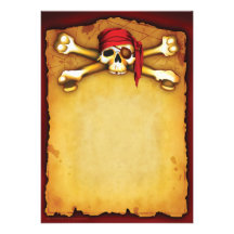 Pirate Party Invitations