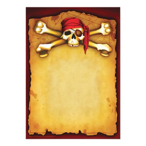 Pirate Party Invitations