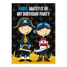Pirate Party Invite