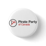 Pirate Party Of Canada buttons