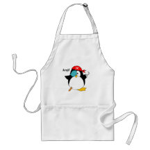 Pirate Penguin Apron