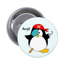 Pirate Penguin Pins