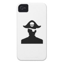 Pirate Pictogram iPhone 4 Case
