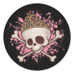 Pirate Princess -tiara stickers