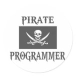 Pirate Programmer stickers